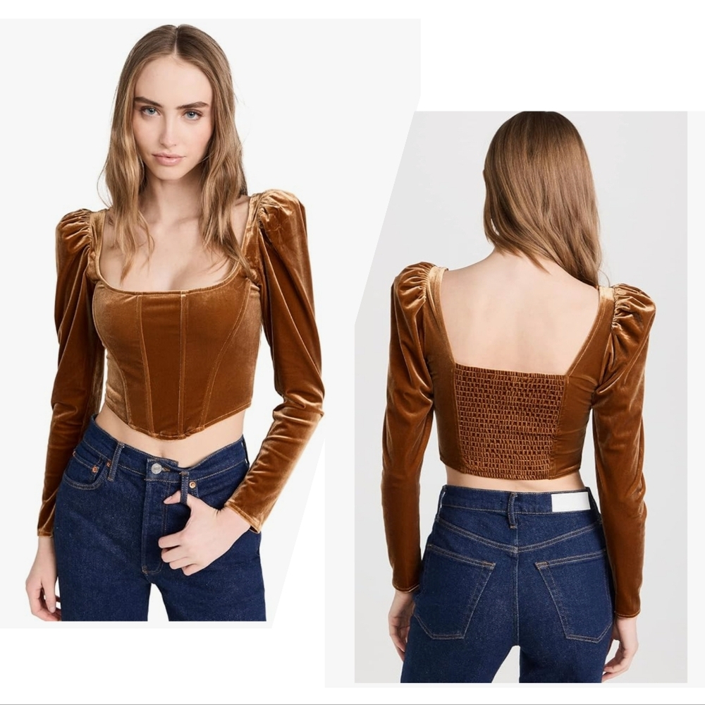 NWT ASTR Ashbury Corset Top, Size Small